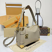 Colestore Louis Vuitton Side Trunk PM Chalk Grained calf leather 19 x 12.5 x 7.5 cm - 6