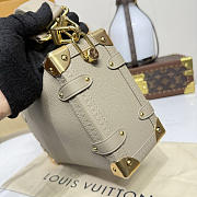 Colestore Louis Vuitton Side Trunk PM Chalk Grained calf leather 19 x 12.5 x 7.5 cm - 4