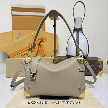 Colestore Louis Vuitton Side Trunk PM Chalk Grained calf leather 19 x 12.5 x 7.5 cm