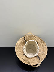 Colestore The Row Sol Raffia Top Handle Bag 40x17x18.5cm - 5