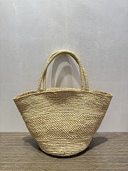 Colestore The Row Sol Raffia Top Handle Bag 40x17x18.5cm - 2