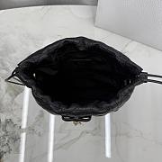Colestore Dior Adiorable Mini Bucket Bag Black Cannage Lambskin 20 x 22 x 5.5 cm - 5