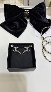 Colestore Chanel STUD EARRINGS   Metal  Gold /Silver - 6