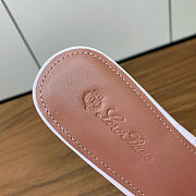 Colestore  Loro Piana Summer Charms Sandal Crocodile Leather Light Pink - 6