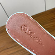Colestore  Loro Piana Summer Charms Sandal Crocodile Leather White - 5
