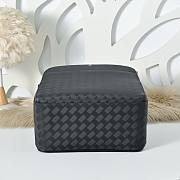 Colestore  Montblanc Large Backpack with 3 Compartments in Extreme Leather Black 44x32x15cm - 4