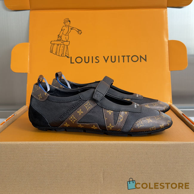 Colestore Louis Vuitton LV Sneakerina Mary Jane Black - 1