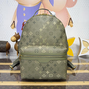 Colestore Louis Vuitton Palm Springs Backpack PM Khaki Green Monogram Canvas 29x20x38cm