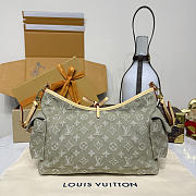 Colestore  Louis Vuitton Carryall Cargo PM Monogram Khaki Denim 33.5 x 23 x 15 cm - 6