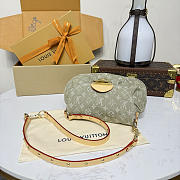 Colestore Louis Vuitton Sunset Bag Khaki Denim 27 x 18 x 3 cm - 4