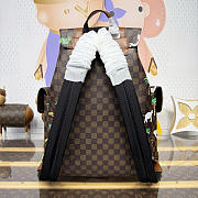 Colestore Louis Vuitton Christopher MM x The Darjeeling Limited Damier Other Brown 38 x 44 x 12.5 cm - 4