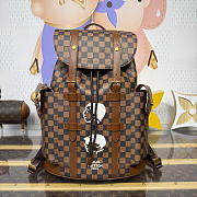 	 Colestore Louis Vuitton Christopher MM x NIGO Backpack 38x12.5x44cm - 1