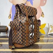 	 Colestore Louis Vuitton Christopher MM x NIGO Backpack 38x12.5x44cm - 2