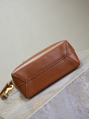 Colestore YSL Saint Laurent Mini Toy SHOPPING SAINT LAURENT in box leather in Fox leather 18x17x8cm - 5