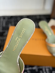Colestore Louis Vuitton 6AM Mule Green Denim - 5
