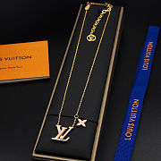 Colestore Louis Vuitton LV Iconic Enamel Necklace Pink - 5