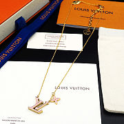 Colestore Louis Vuitton LV Iconic Enamel Necklace Pink - 3