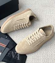 Colestore Zegna White 232 Suede Sneakers - 5