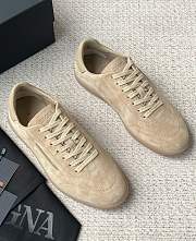 Colestore Zegna White 232 Suede Sneakers - 3