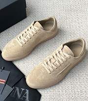 Colestore Zegna White 232 Suede Sneakers - 2