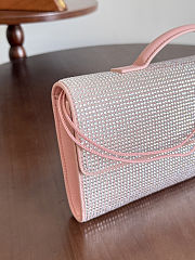 Colestore  Bottega Veneta Women's Andiamo Clutch in Rose 31x13x3cm - 3