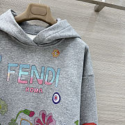 Colestore  Fendi Fantastic Fendi Future sweatshirt Grey jersey sweatshirt with print - 2