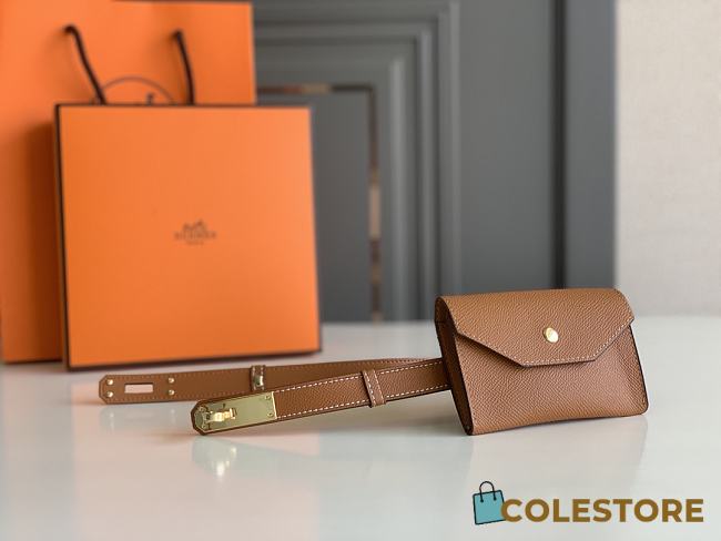 Colestore Hermes Kelly Pocket 18 belt Gold - 1
