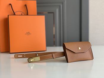 Colestore Hermes Kelly Pocket 18 belt Gold