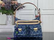 Colestore Louis Vuitton Denim Rendez-Vous Baggy Blue Denim M27329 30 x 22 x 13 cm - 1