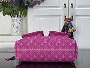 Colestore Louis Vuitton Denim Rendez-Vous Baggy Fushia Denim M28266 30 x 22 x 13 cm - 4