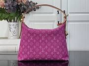 Colestore Louis Vuitton Denim Rendez-Vous Baggy Fushia Denim M28266 30 x 22 x 13 cm - 5