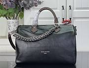 Colestore Louis Vuitton LV Vibe Speedy Soft 30 Black Cowhide 30 x 21 x 17cm - 1