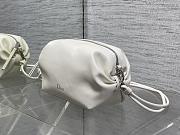 Colestore Dior Bow Pouch Latte Supple Lambskin 20x11x8cm - 6