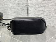 Colestore Dior Bow Pouch Black Supple Lambskin 20x11x8cm - 4