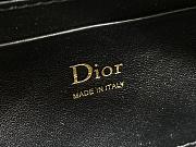 Colestore Dior Bow Pouch Black Supple Lambskin 20x11x8cm - 2