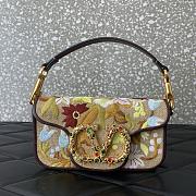Colestore Valentino Garavani Locò Small Embroidered Shoulder Bag with Swarovski 19x10.5x5cm - 1