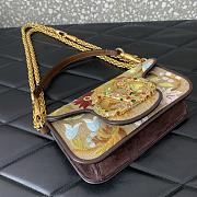 Colestore Valentino Garavani Locò Small Embroidered Shoulder Bag with Swarovski 19x10.5x5cm - 5