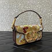 Colestore Valentino Garavani Locò Small Embroidered Shoulder Bag with Swarovski 19x10.5x5cm - 3