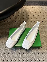 Colestore Bottega Veneta Charlotte ballet flats White - 6