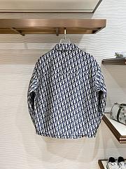 Colestore Dior Zipped Jacket Navy Blue Dior Oblique Technical - 4