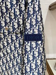 Colestore Dior Zipped Jacket Navy Blue Dior Oblique Technical - 2