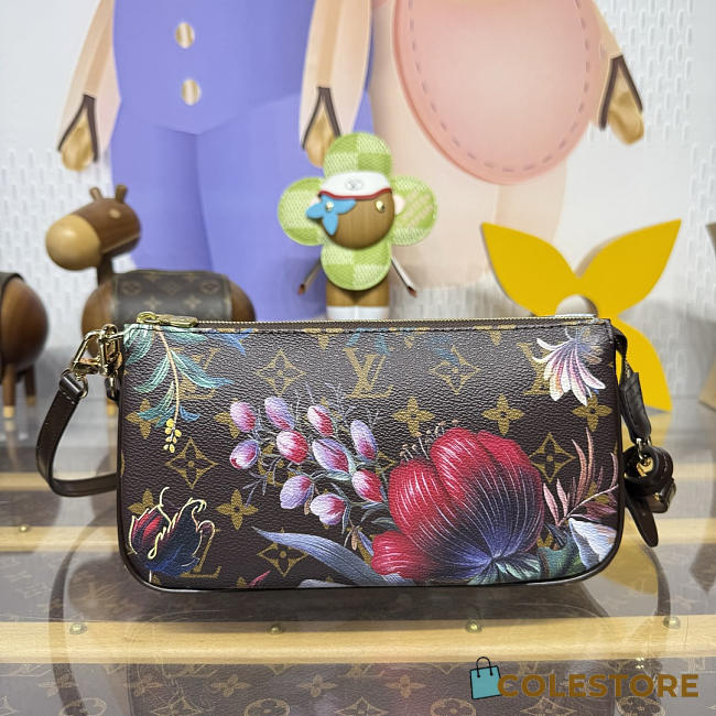 Colestore Louis Vuitton Pochette Accessoires Monogram Ebene 23.5x4x13.5cm - 1