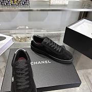 Colestore Chanel Sneakers Suede calfskin & calfskin, Black & White - 2