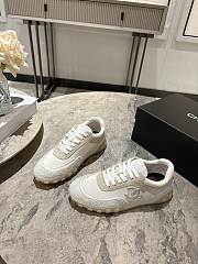 Colestore Chanel Sneakers   Mixed Fibers, Suede Calfskin & Calfskin  Ivory - 1