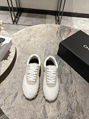Colestore Chanel Sneakers   Mixed Fibers, Suede Calfskin & Calfskin  Ivory - 4
