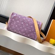 	 Colestore Louis Vuitton Speedy P9 Bandoulière 25 in Ostrich  Lavender 25x15x15cm - 2