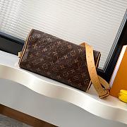 	 Colestore Louis Vuitton Speedy P9 Bandoulière 25 in Ostrich Brown 25x15x15cm - 3