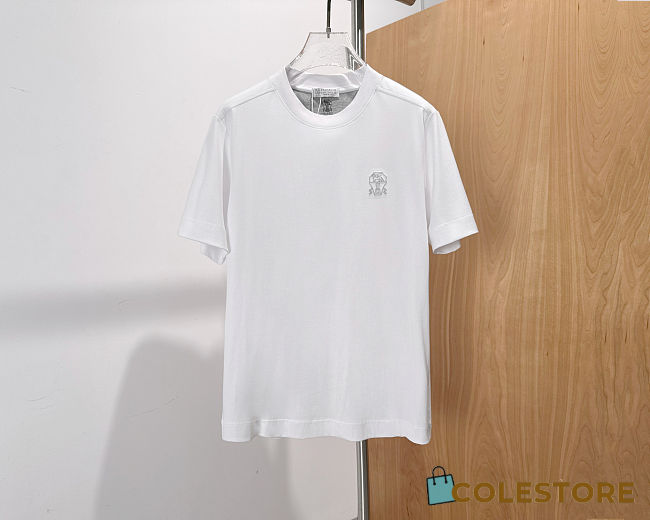 Colestore Brunello Cucinelli T-shirt men - White - 1