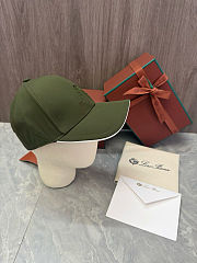 Colestore Loro Piana Baby Logo-embroidered Storm System baseball Cap Green - 6