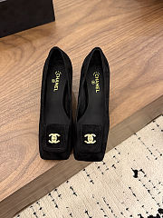 Colestore  Chanel Pumps Suede calfskin, black - 1
